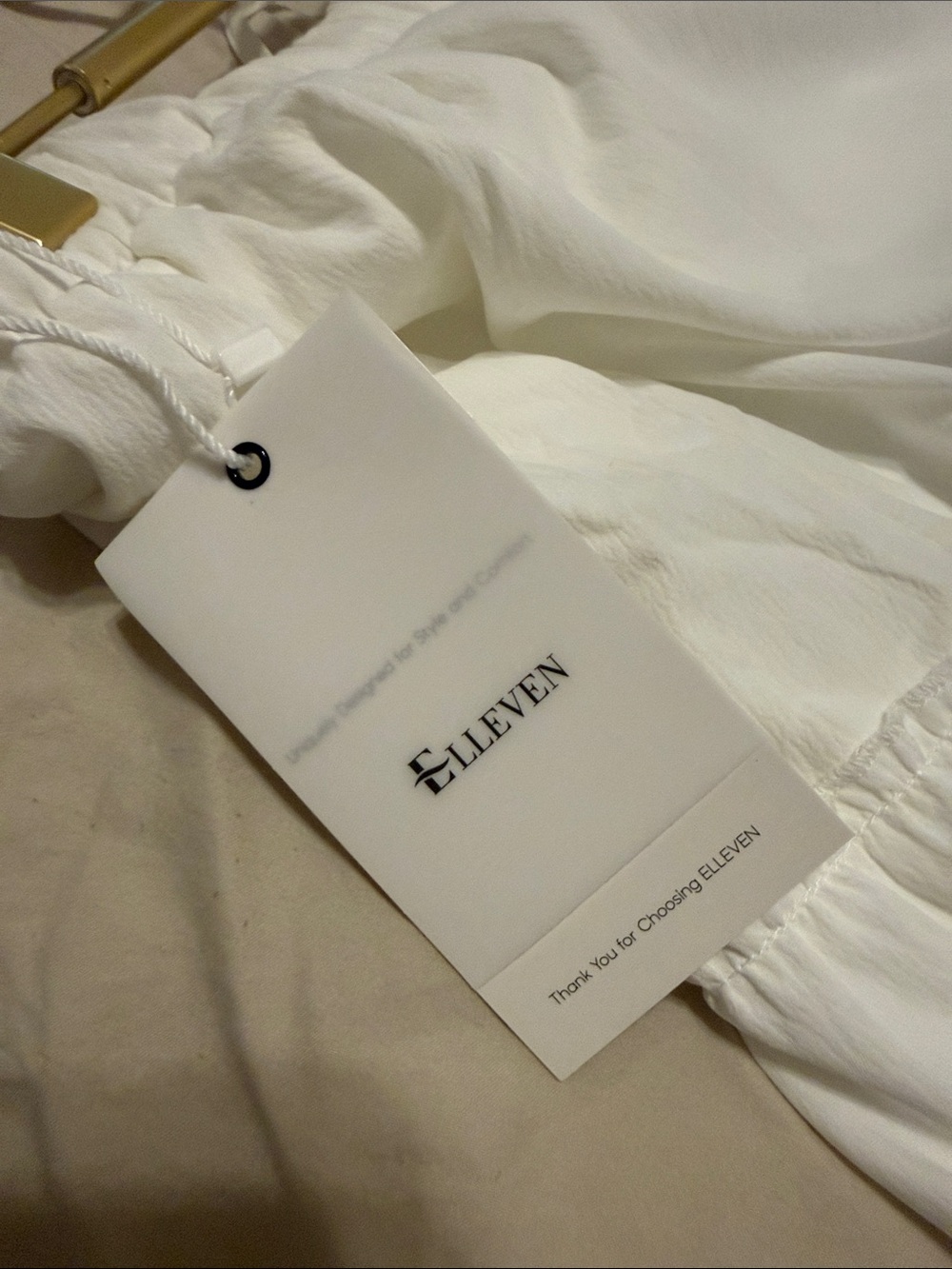 White Tiered Maxi Skirt - Breezy Women's Skirt - Picture 4 of 4